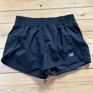 New Balance black training shorts